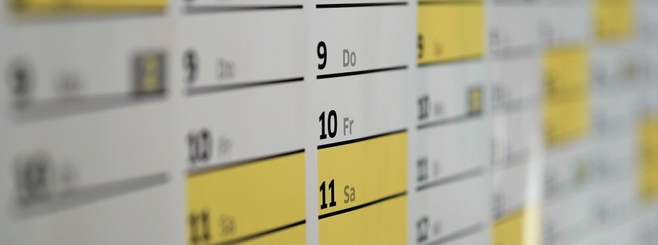 Terminanmeldungen für den Veranstaltungskalender 2026