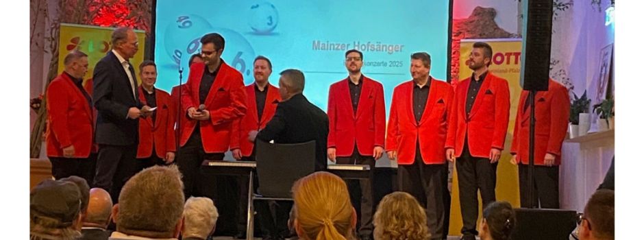 Mainzer Hofsänger geben 2025 Benefizkonzerte in Rheinland-Pfalz