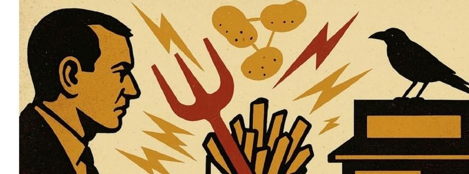 Mainzer schreibt Roman über eine globale Pommes-Verschwörung