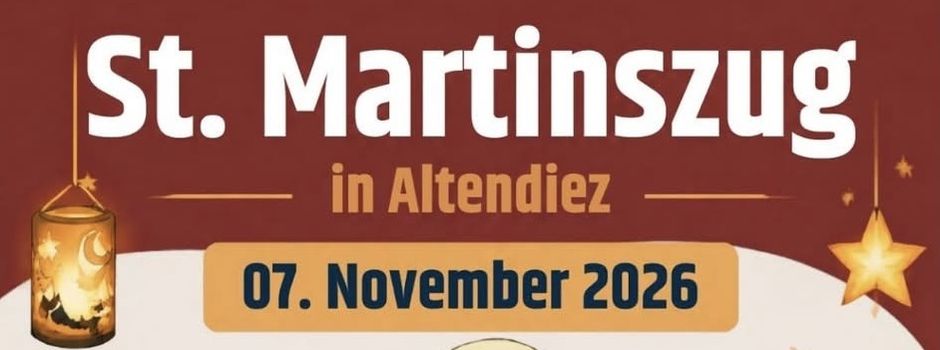 St. Martinszug in Altendiez