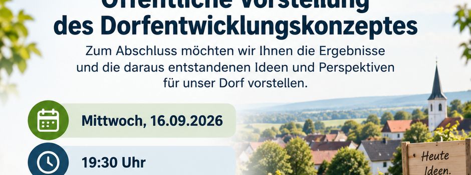 Dorferneuerungskonzept 