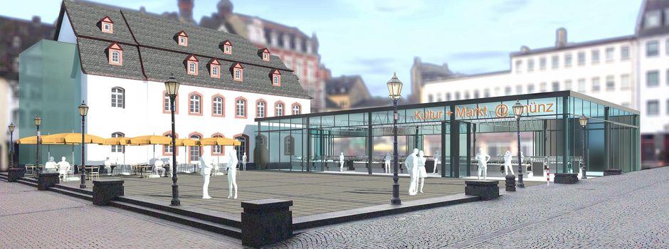 Architekten schlagen Markthalle für Koblenzer Münzplatz vor