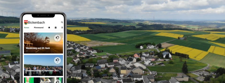 Start frei für unsere Bickenbach-App!