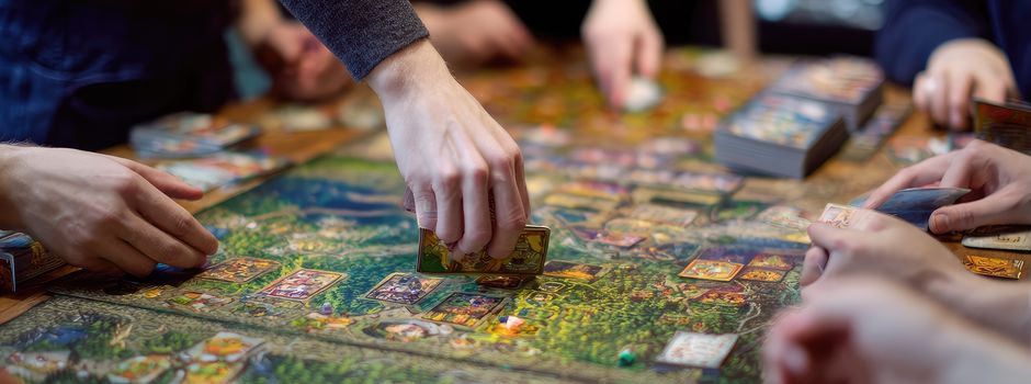 Brett-, Karten- und Gesellschaftsspiele gemeinsam ausprobieren