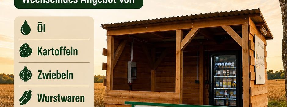 Neuer Hofladen-Automat in Betrieb