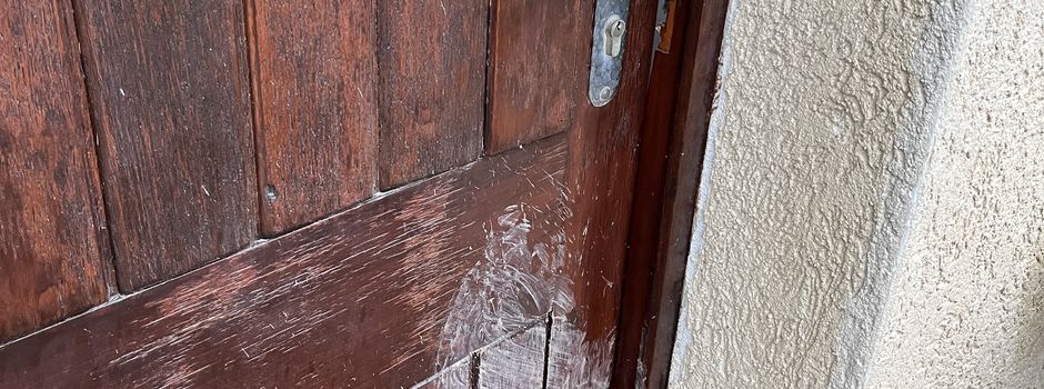 Vandalismus auf dem Friedhof