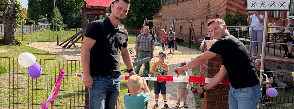 Spielplatzeröffnung 