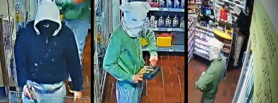 Nach Raubüberfall: Polizei fahndet mit Fotos nach Tätern