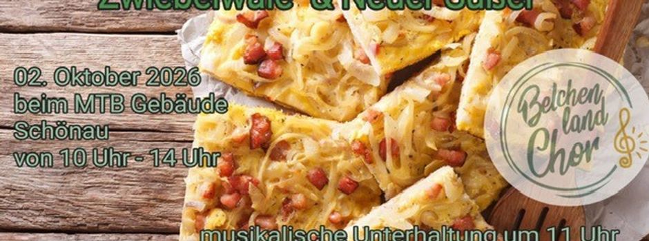 Einladung zum Hock mit Zwiebelwaie am 2. Oktober