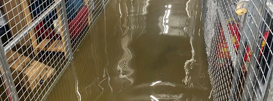 Mainzer Neustadt: Immer noch Wasser in Kellern