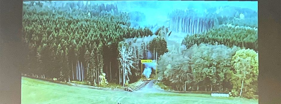 Waldbrandüberwachung per Drohne