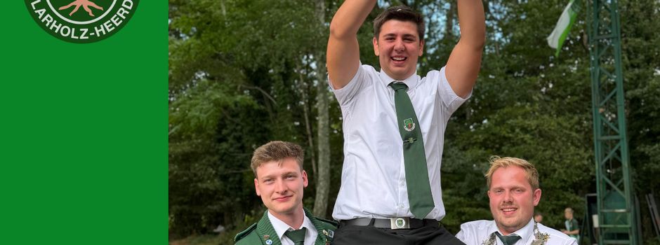 Treffsicher zum Titel: Lennard Rugge ist Heerder Jungschützenprinz 2026/2027