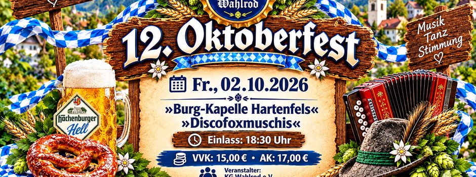 O’zapft is in Wahlrod! 🥨🍻