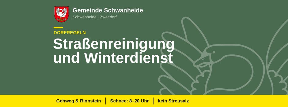 Gehweg, Laub und Winterdienst