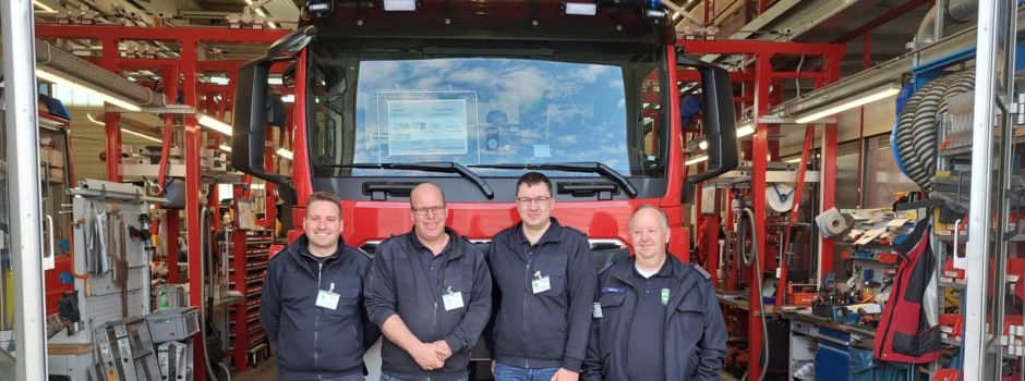 Unser neues Fahrzeug fast fertig