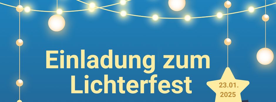 Lichterfest am 23.01.