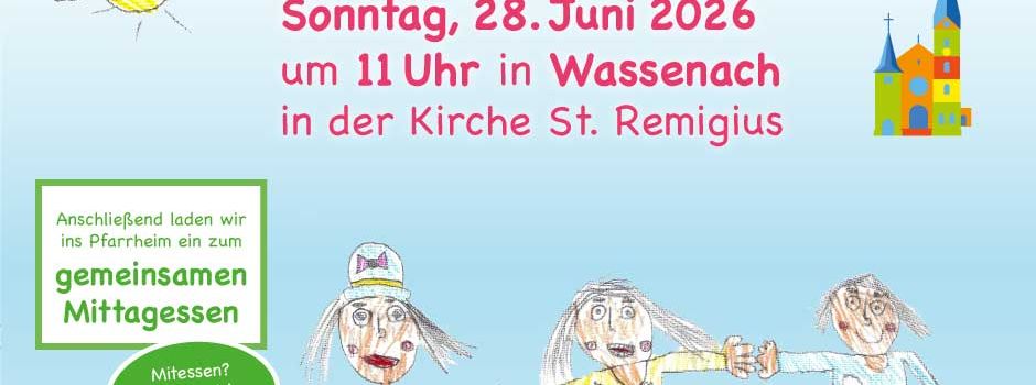 Familiengottesdienst zum Ferienstart