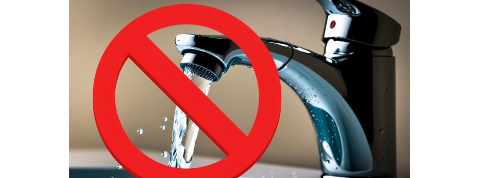 Unterbrechung der Wasserversorgung