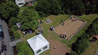 Eröffnung unseres Boule Feldes in Hitzkirchen