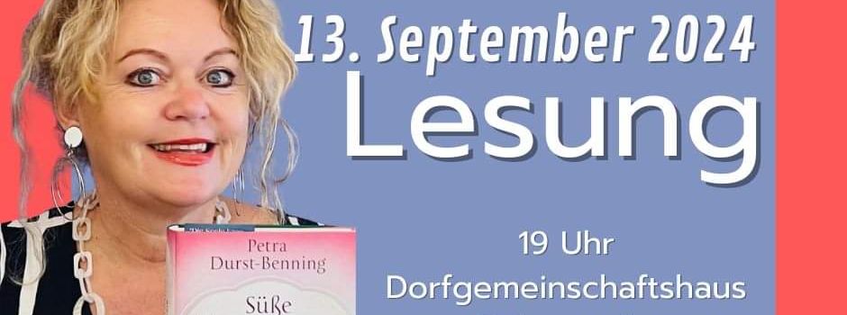 Lesung: Petra Durst-Benning
