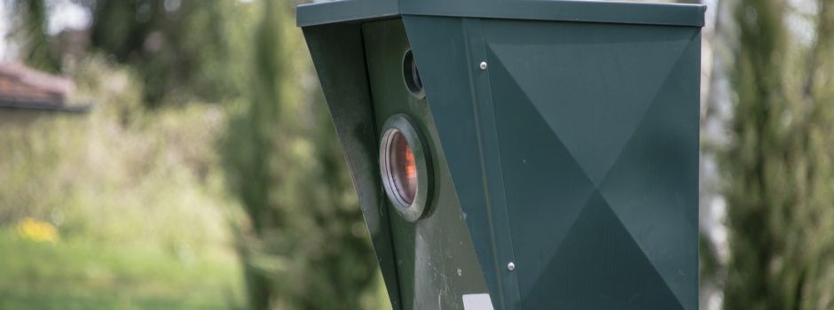 Geschwindigkeitsüberwachung auf der B9