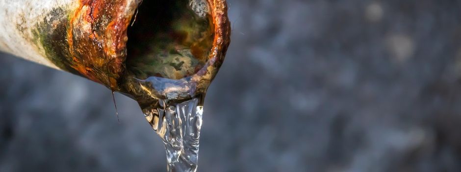 Wasserrohrbruch in der Blaisy-Bas-Straße