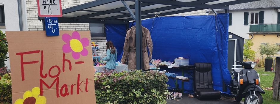 🌧️ Rengsdorfer Hofflohmarkt trotz Regen ein voller Erfolg!