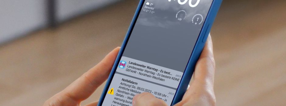 Landesweiter Warntag am 12. März: Handywarnung & Sirenen im Test