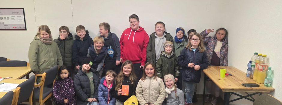 Kinderfeuerwehr feiert Weihnachtsfeier