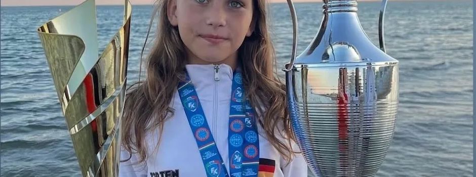 Harmstorf gratuliert seiner Europameisterin