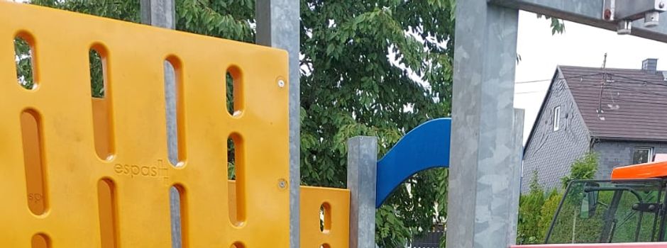 Instandsetzung des Klettergerüstes 👨‍🔧