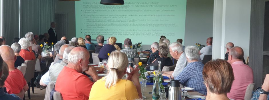 Informationstour des Bund der Steuerzahler (BdSt) in Niederkassel