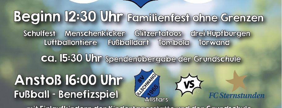 Jubiläumswochenende 60 Jahre SVI am 31.Mai und 1. Juni 2025