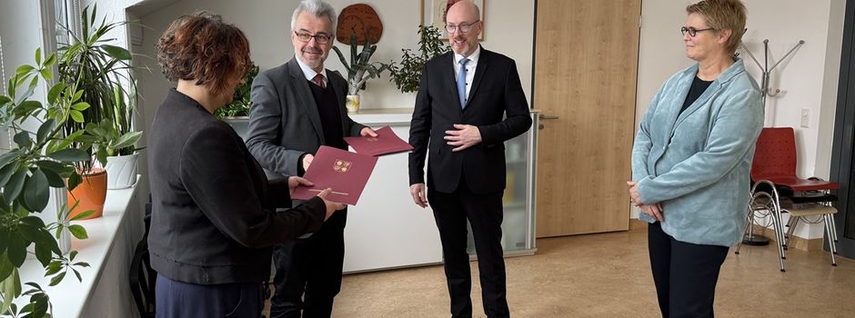 Gesteigerte Liquidität dank Landeszuweisung: Am Quassower Weg in Wesenberg entsteht neuer kommunaler Wohnraum