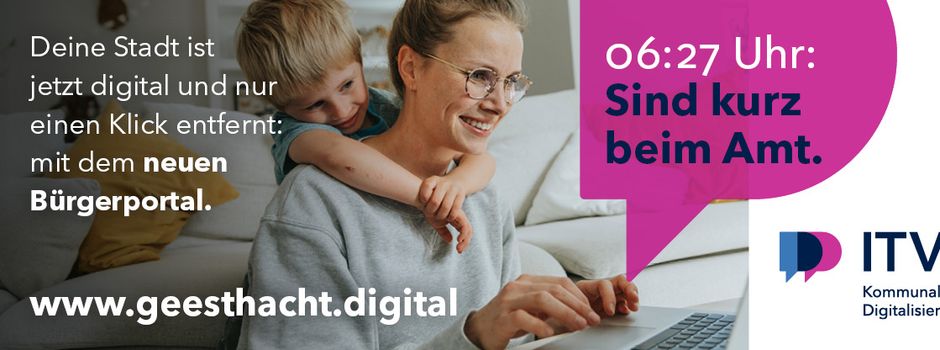 Rathausbesuch per Klick - Geesthachter Bürgerportal geht an den Start