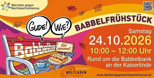Gemeinsamer Dialog: Initiative lädt zum „Babbelfrühstück“ an der Kaiserlinde