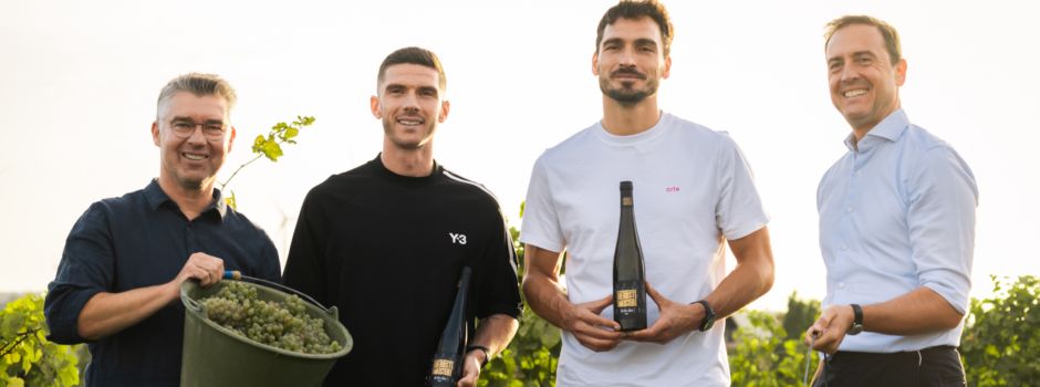 DFB-Stars verkaufen jetzt Wein aus Rheinhessen