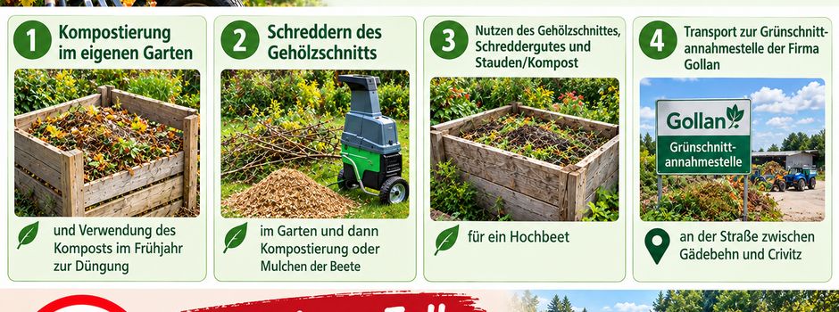 Herbstzeit ist Rückschnittzeit im Garten