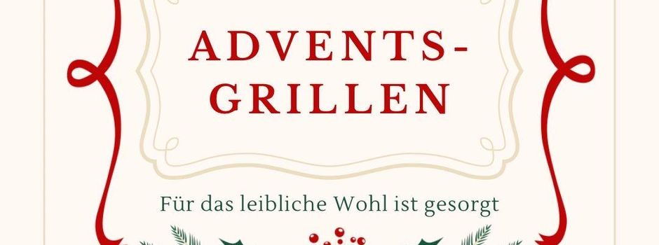 Die KG Müschenbach lädt ein zum Adventsgrillen