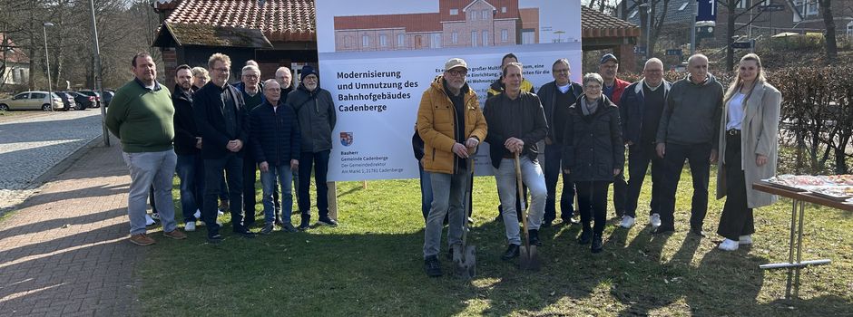 Baubeginn am Bahnhof