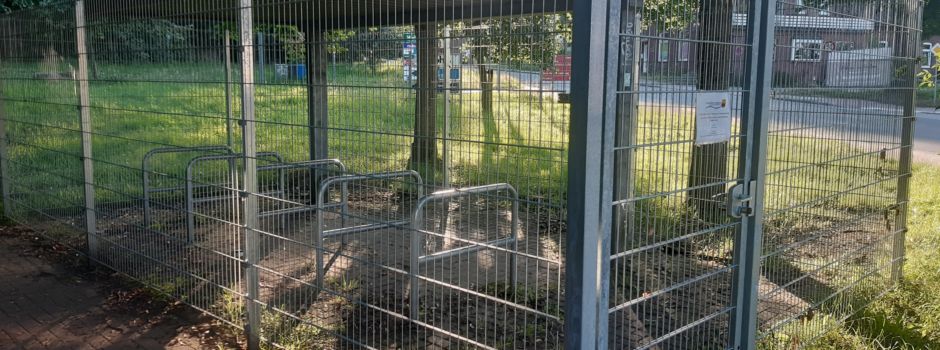 Neue Fahrradbox in Dollern