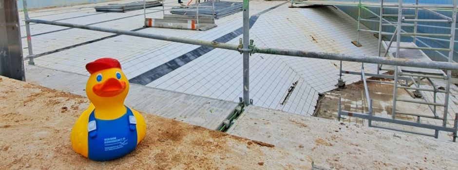 Update Schwimmbad-Sanierung: Frisch voran im Frühling!