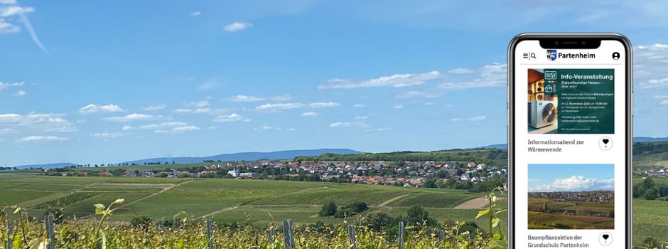 Start frei für die Partenheim-App!