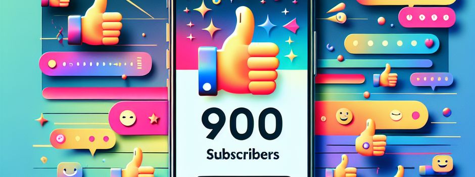Danke für 900 Abonnenten 👌