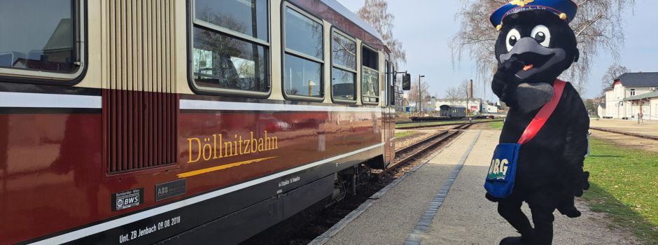 Döllnitzbahn mit neuem Fahrplan & Sommerfahrten zu den Stadtfesten mit Dampf