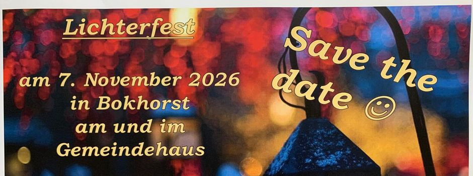 Lichterfest in Bokhorst: Ein Abend voller Dorfleben