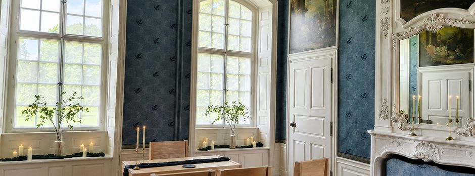 Standesamt Calden erweitert Trauangebot - Eheschließungen künftig auch in der Landgrafenwohnung von Schloss Wilhelmsthal möglich!