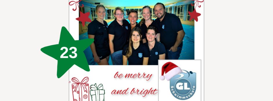 Adventskalender Tag - 23 - GL-Schwimmschule