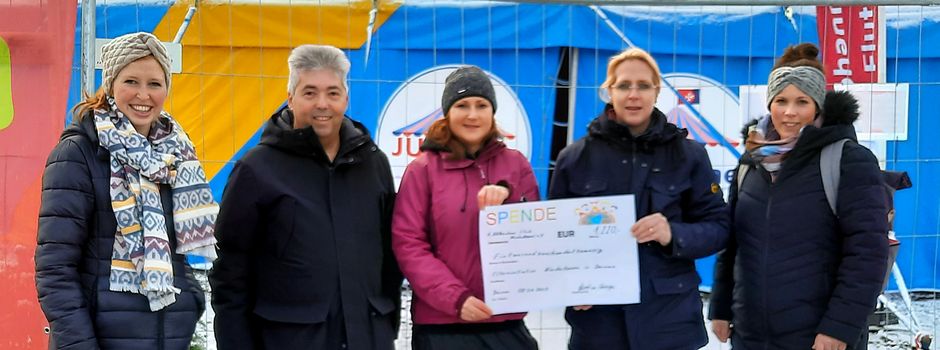 Großzügige Spende an die Elterninitiative Kinderturnen in Dernau
