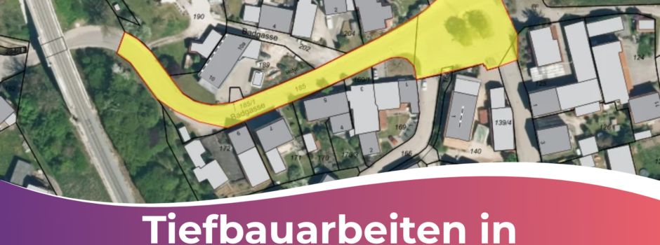 Tiefbauarbeiten Ebermergen